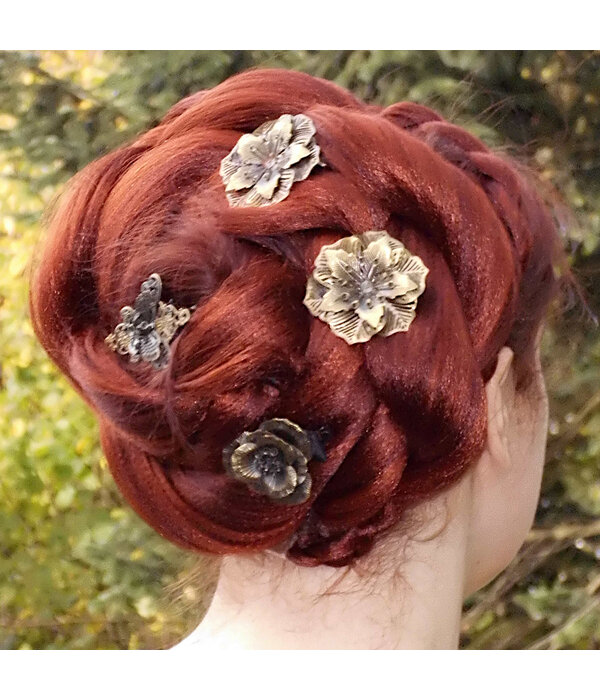Rose Bun Chignon L