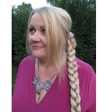 Braid Wonder S henna red 55 cm/ 22 IN for straight and wavy hair