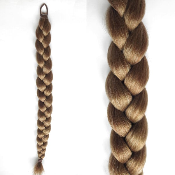 (Twist) Braid M, crimped hair, light copper