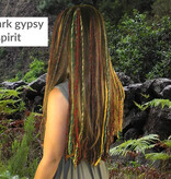 Clip-in Boho Dreads BROWN & COLORS
