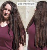 Clip-In Dreads BROWNS & BLACK