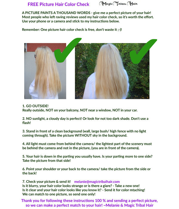 First & FREE hair color matching advice