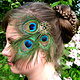 Peacock Fantasy Headpiece