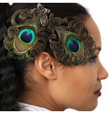 Peacock Feather Butterfly Fascinator