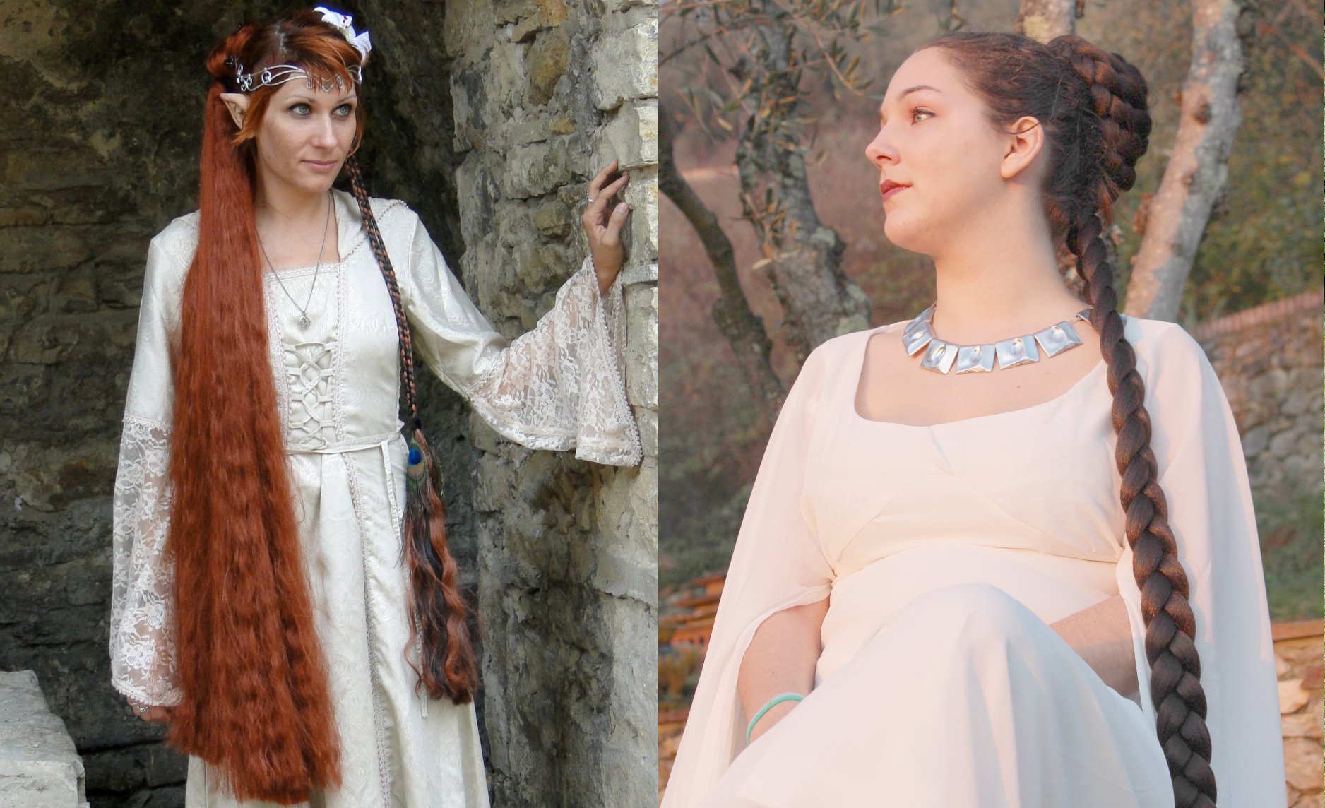Hair Pieces for Cosplay & Larp Costumes
