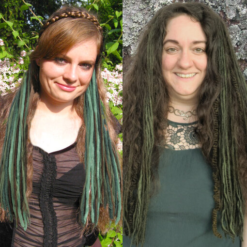 Clip-In Dreads WOODLAND FAIRY & ELF
