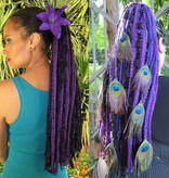 Purple Dream Yarn Hair Fall
