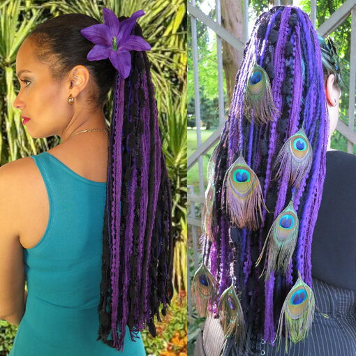 Purple Dream Yarn Fall