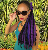 Purple Dream Yarn Hair Fall