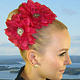 Pink Passion 2 Hair Flowers