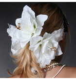 Wedding Amaryllis Hair Flower 2 x