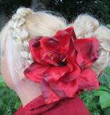 Flamenco Amaryllis Hair Flower 2 x Flamenco Amaryllis Hair Flower 2 x