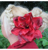 Flamenco Amaryllis Hair Flower 2 x Flamenco Amaryllis Hair Flower 2 x