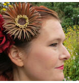 Brown Boho Daisy Hair Flowers