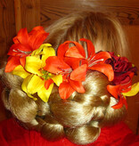 Hair Flower Set September Sun