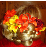 Hair Flower Set September Sun