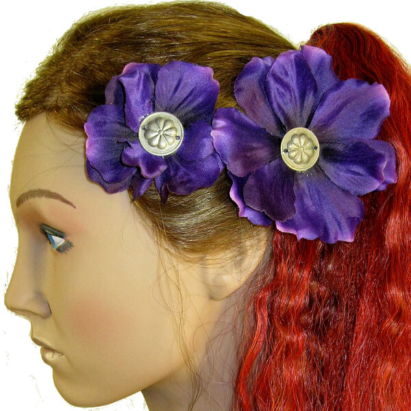 Purple Button Magnolia 2 x