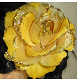 Rose Hair Flower Golden Sun 2x