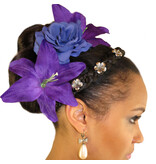 Paradise Lily Hair Flower Set