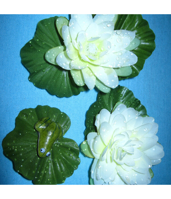 Mermaid Water Lily Hair Flower Set