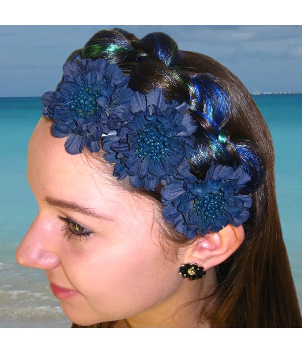 Blue-Teal Flowers