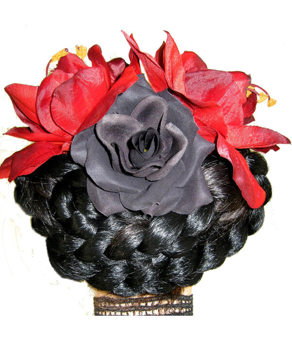 Goth Diva Hair Flower Set