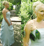 Messy Layered Updo Hair Bun L