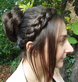 Rose Bun & Classic Braided Chignon S Rose Bun & Classic Braided Chignon S