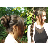 Rose Bun & Classic Braided Chignon S Rose Bun & Classic Braided Chignon S