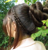 Rose Bun & Classic Braided Chignon S Rose Bun & Classic Braided Chignon S