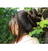 Rose Bun & Classic Braided Chignon S Rose Bun & Classic Braided Chignon S