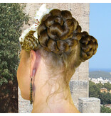 Braided Hair Buns, voluminous hair