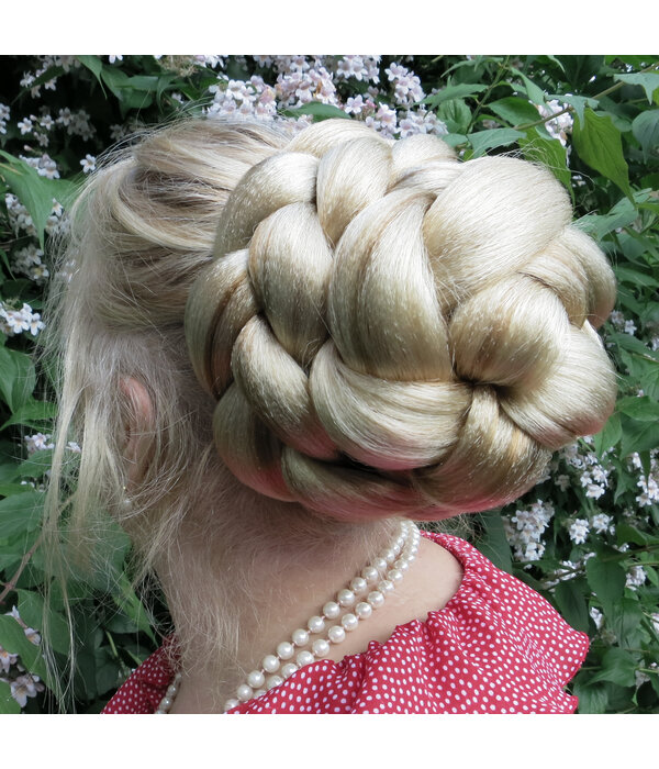 Braided Hair Bun L extra