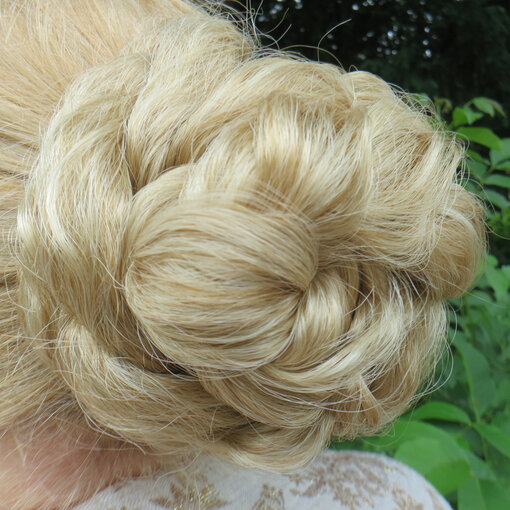 Natural Messy Braid Chignon M