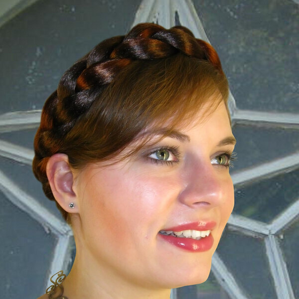 Halo Braid Hair Crown S extra