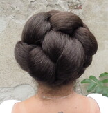 Braided XL Afro Hair Bun