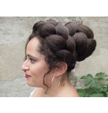 Braided XL Afro Hair Bun
