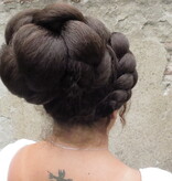 Braided XL Afro Hair Bun
