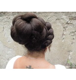 Braided XL Afro Hair Bun