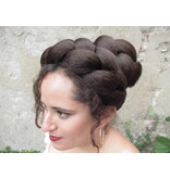 Braided XL Afro Hair Bun