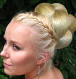 Braided XL Afro Hair Bun