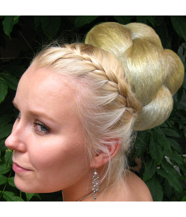 Braided XL Afro Hair Bun