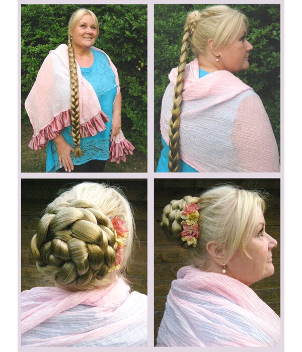 African American Twist Bun M extra