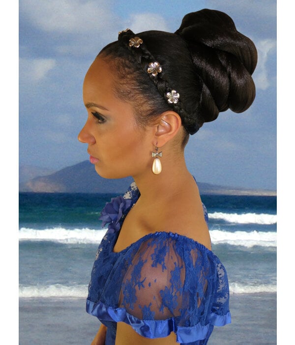 African American Twist Bun M extra