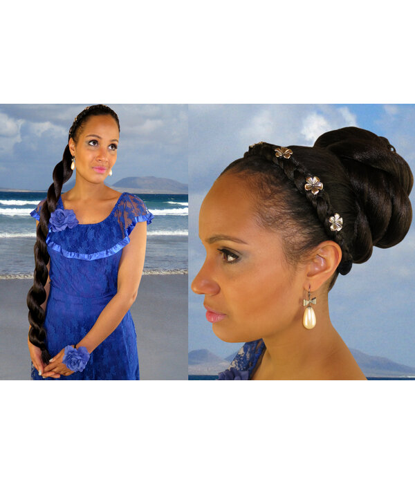 Classic Braided Bun M extra