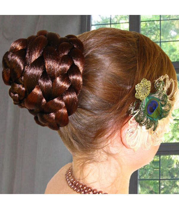 Classic Braided Chignon S Extra for all hair