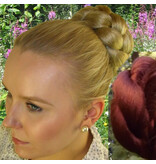 Braided Afro Chignon M & Rose Bun