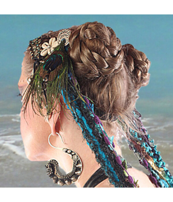 Tribal Hair Buns natural, size S