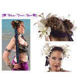 Tribal Hair Buns natural, size S
