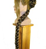 Braided Bun with Braid Down, short variant M